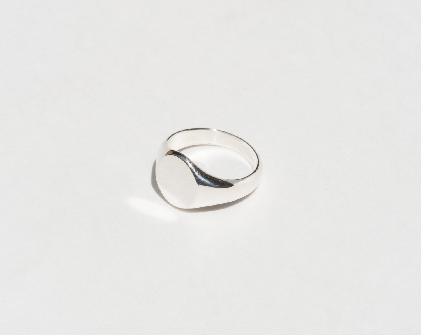 Sterling Silver Signet Ring - Sacred Birch