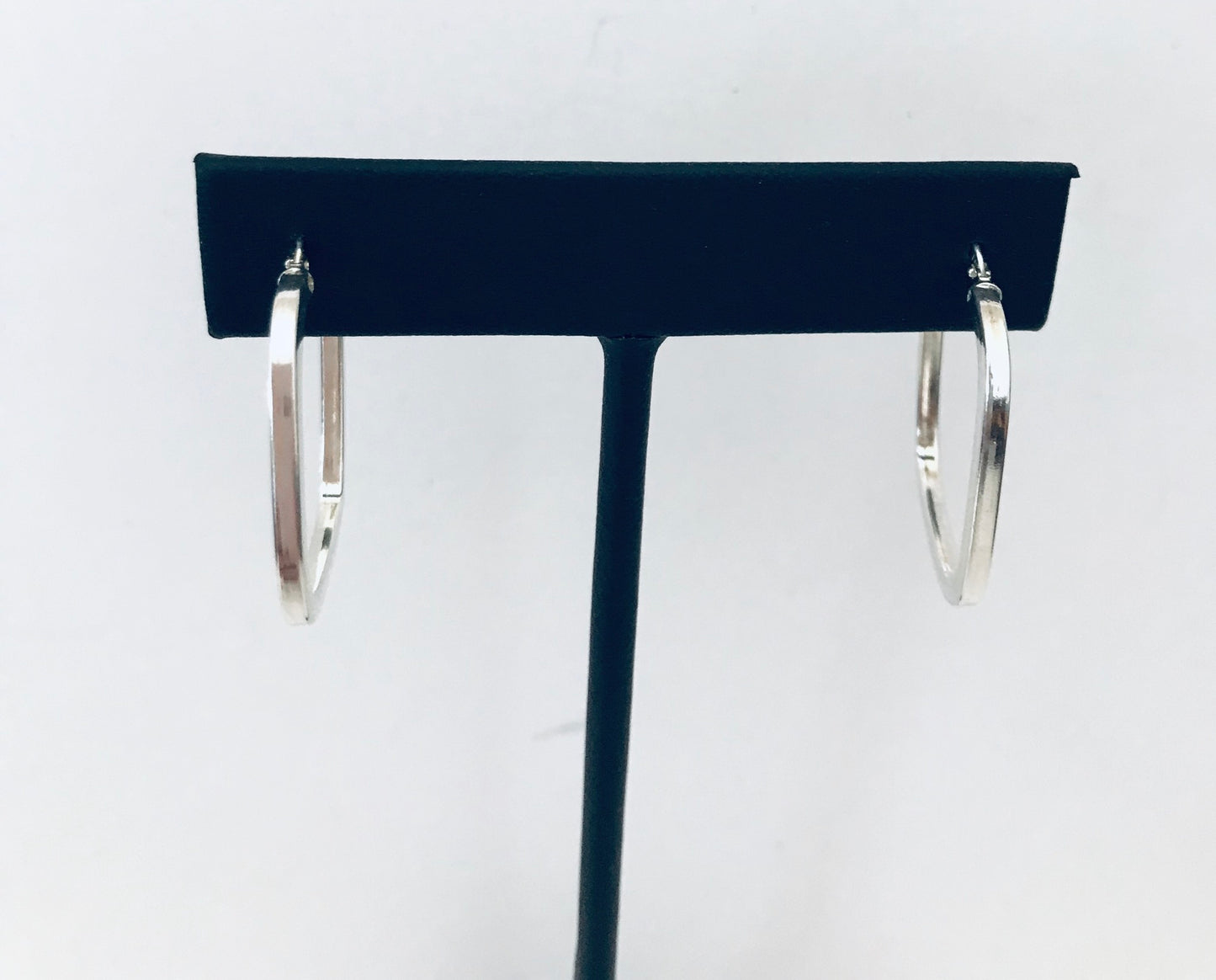 Square Sterling Silver Hoop Earrings - Sacred Birch