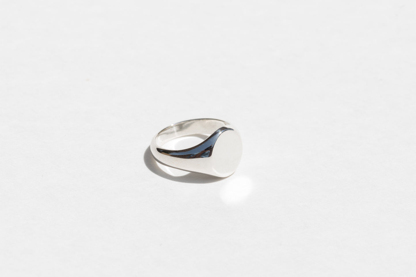 Sterling Silver Signet Ring - Sacred Birch