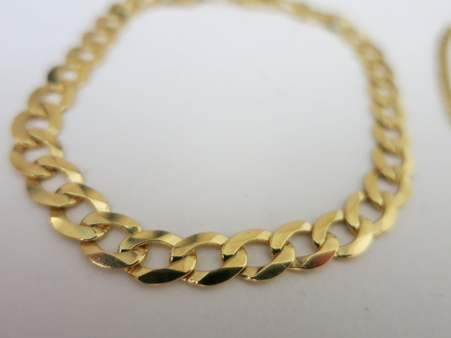 Gold Curb Chain Bracelet - Sacred Birch