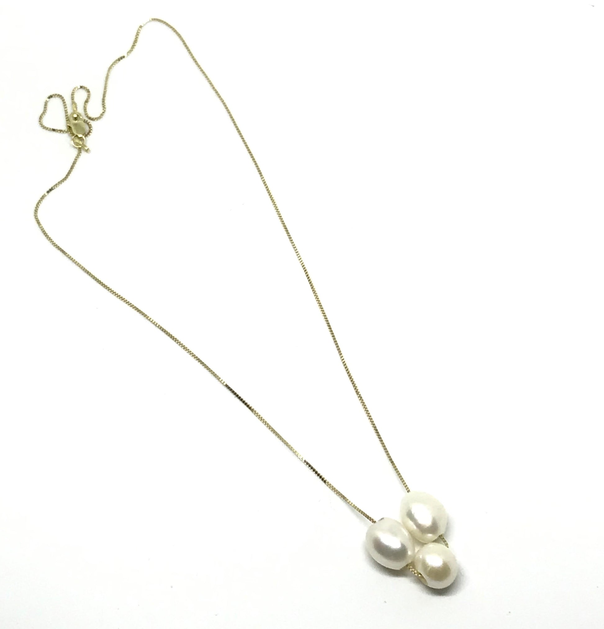 Pearl Slider Necklace - Sacred Birch